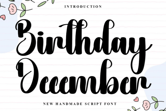 Birthday December Font Review: A Playful Typeface for Brands