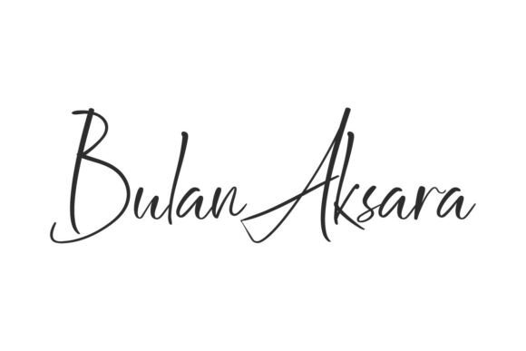Bulan Aksara Font: A Signature Typeface for Small Business Branding