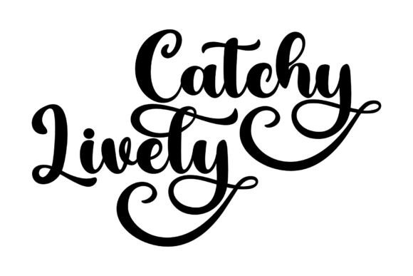 Catchy Lively: A Playful Typeface for Modern Editorial Design