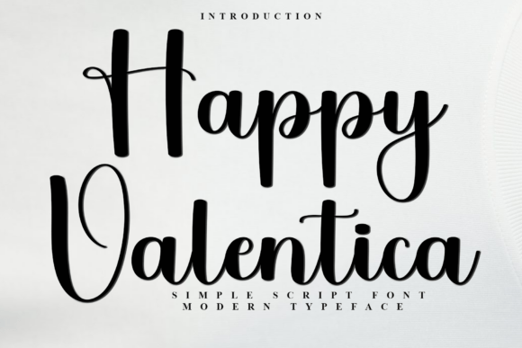 Designing Joy: A Brand Story with Happy Valentica Typeface
