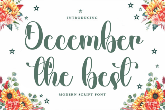 Designing Warmth: A Review of the December Thebest Typeface