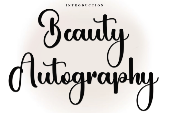 Designing with Beauty Autography: A Modern Script Font for Web
