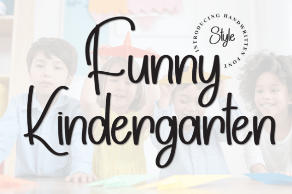 Funny Kindergarten Font: A Sweet Upgrade for Small Business Branding