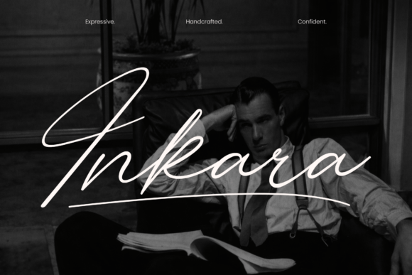 Inkara Font Review: Elevating Campaign Visuals with Vintage Script