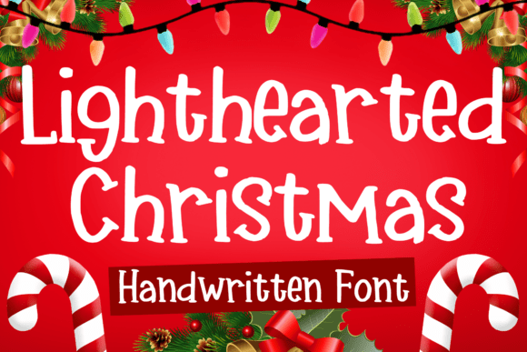 Lighthearted Christmas: A Festive Typeface for Branding
