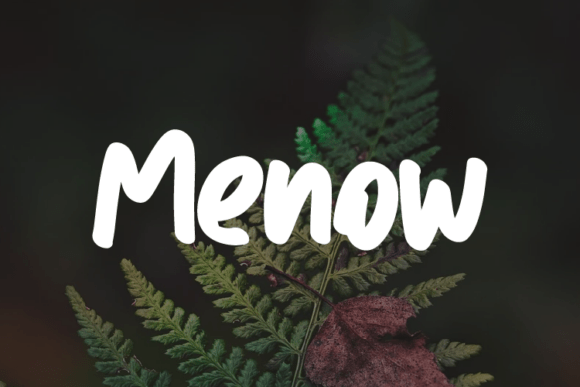 Menow Font Review: Elevating Campaign Visuals with Style