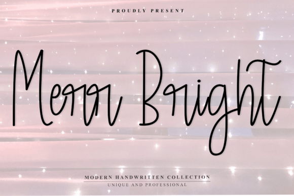 Merr Bright Font: A Modern Typeface for Polished Brands