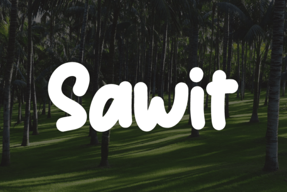 Sawit: The Elegant Script Font for Handmade Brands