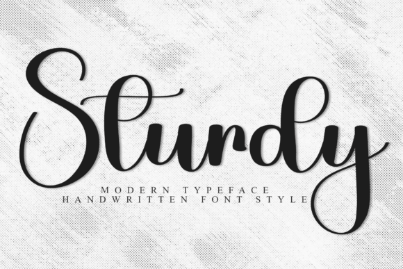 Sturdy Typeface: Build a Festive Brand Identity