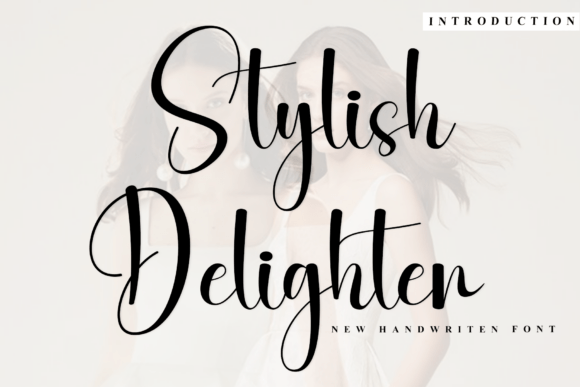 Stylish Delighter: A Handwritten Font for Makers
