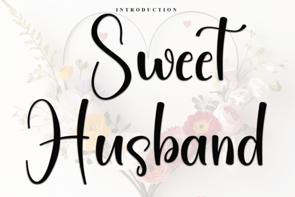 Sweet Husband Typeface: A Festive Font for Holiday Campaigns