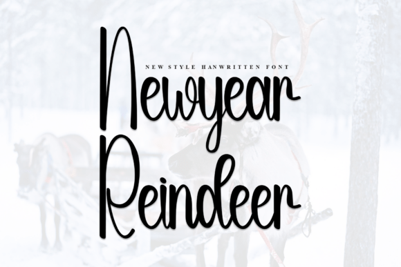 Upgrade Your Brand with the Newyear Reindeer Font