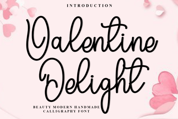 Valentine Delight: A Festive Typeface for Your Brand