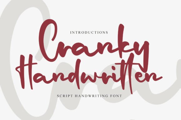 Why Cranky Handwritten is the Perfect Typeface for Small Brands