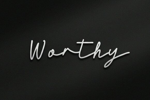 Worthy Font: Elevate Your Brand with Elegant Typography